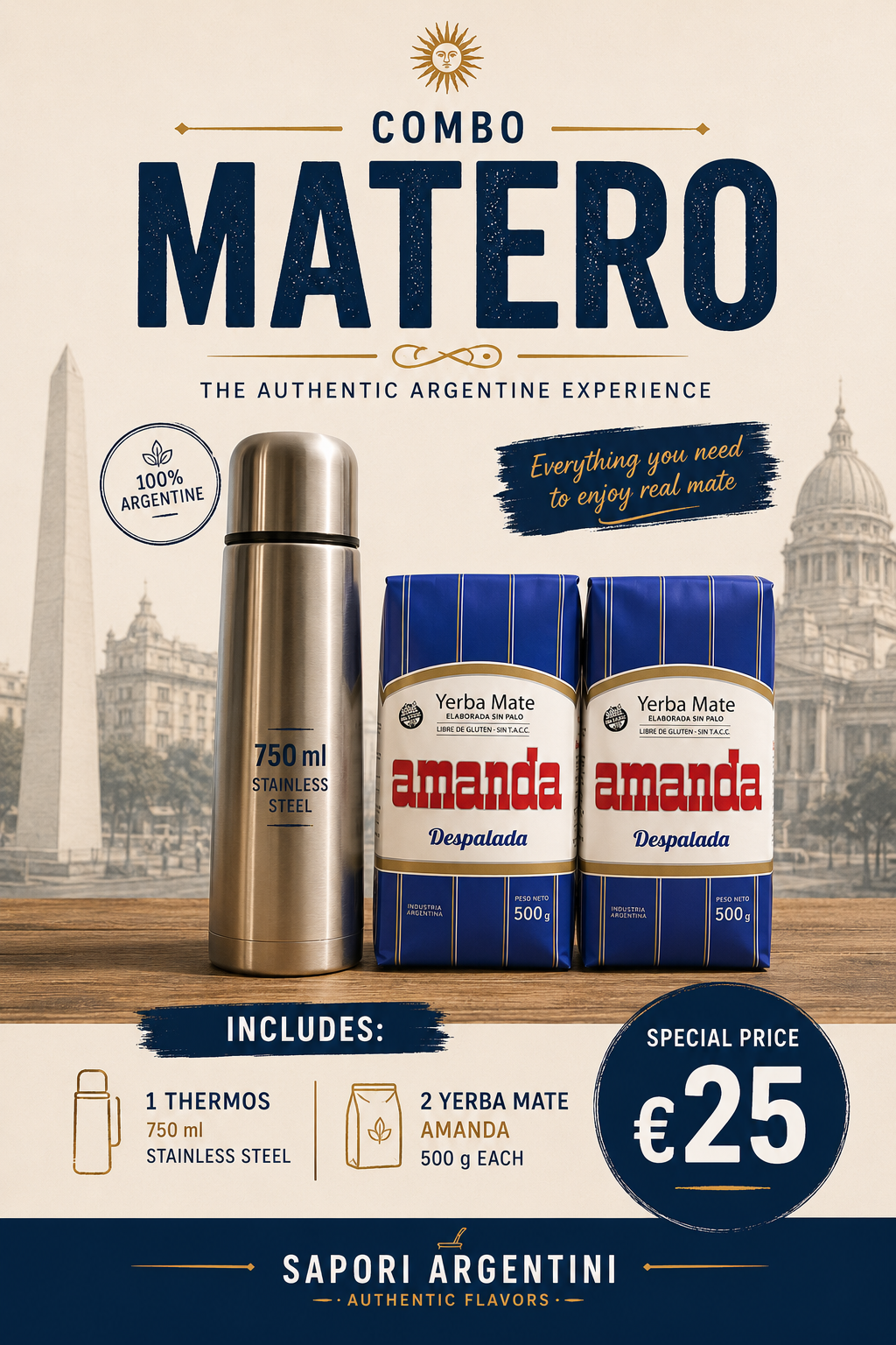 Combo Matero