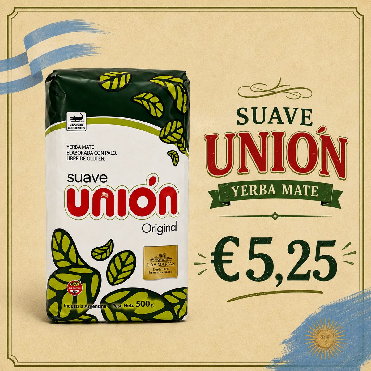 Yerba Unión 500 g