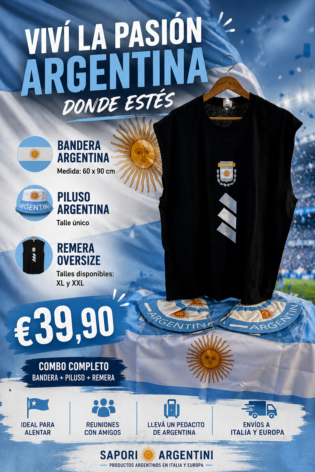 Combo Argentino Mundial