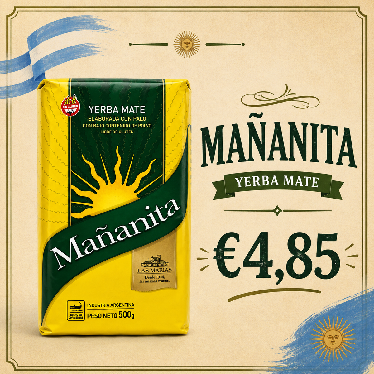 Yerba Mañanita 500g