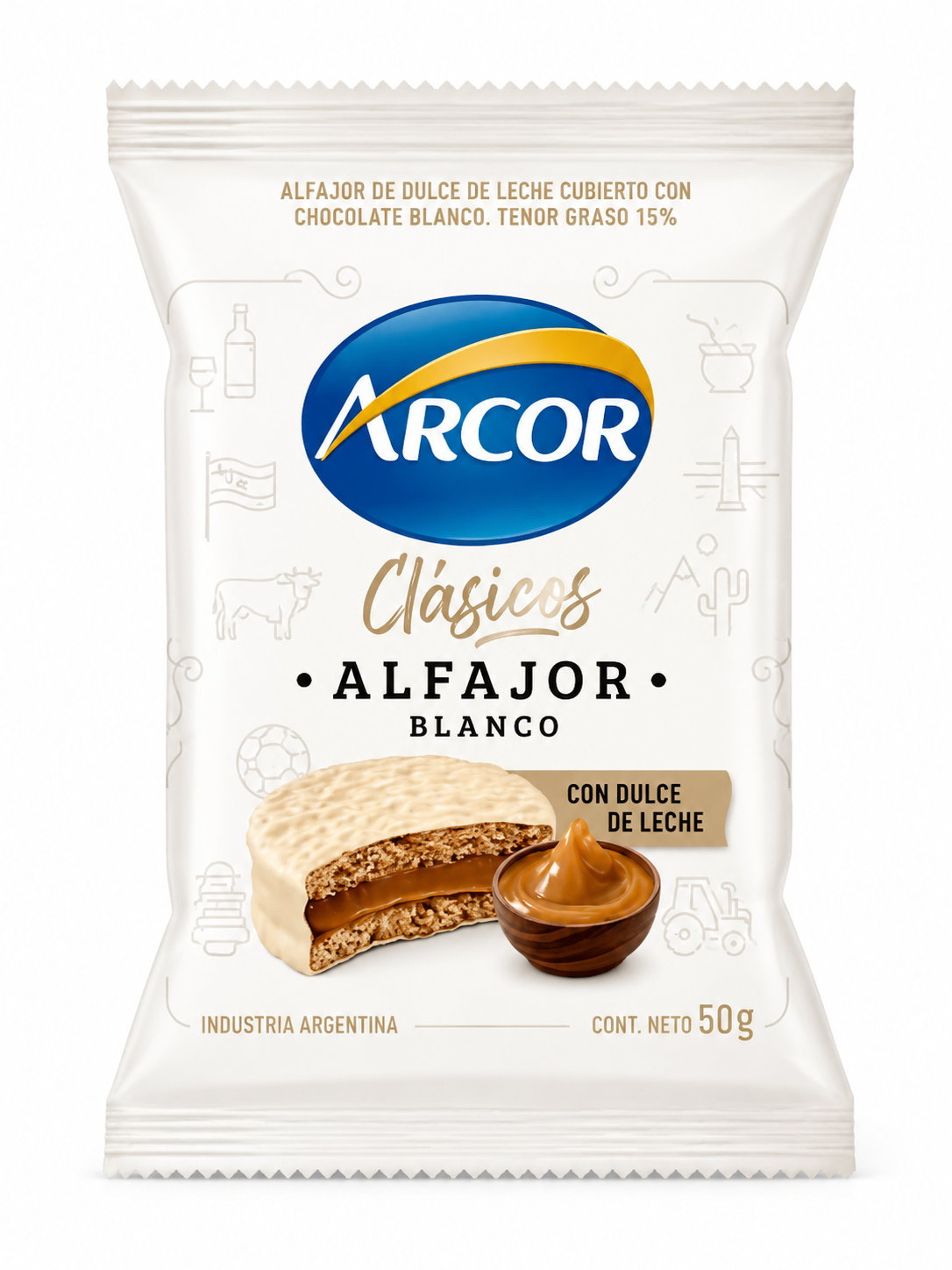 Alfajore Blanco Arcor