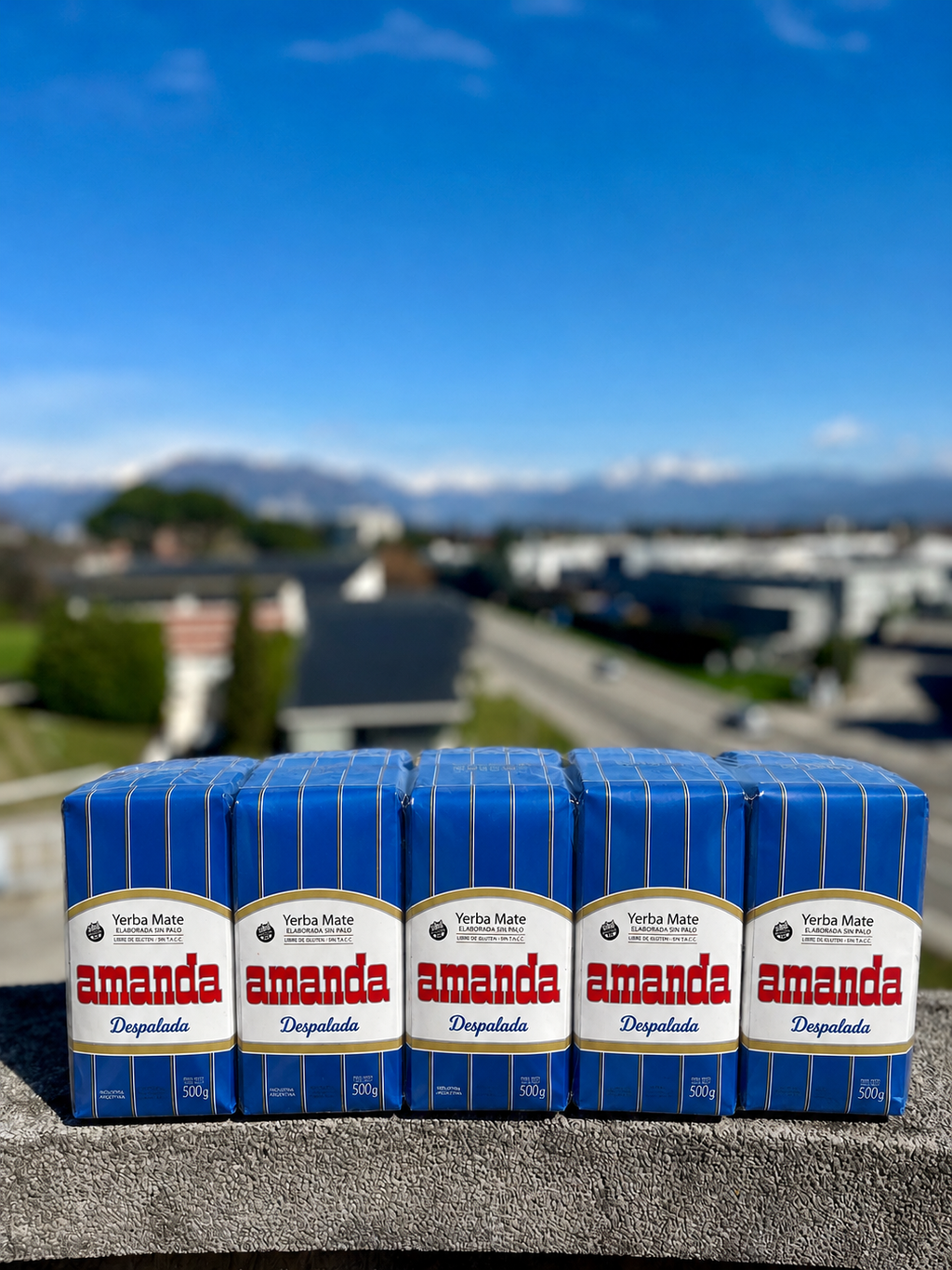 Yerba Mate Amanda pack 10 yerbas 500g