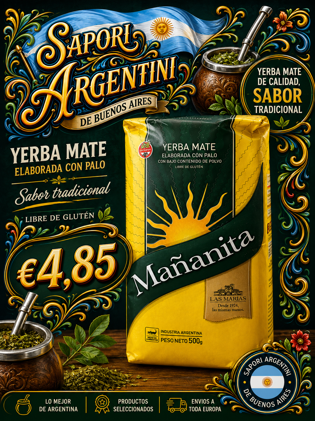 Yerba Mañanita 500g