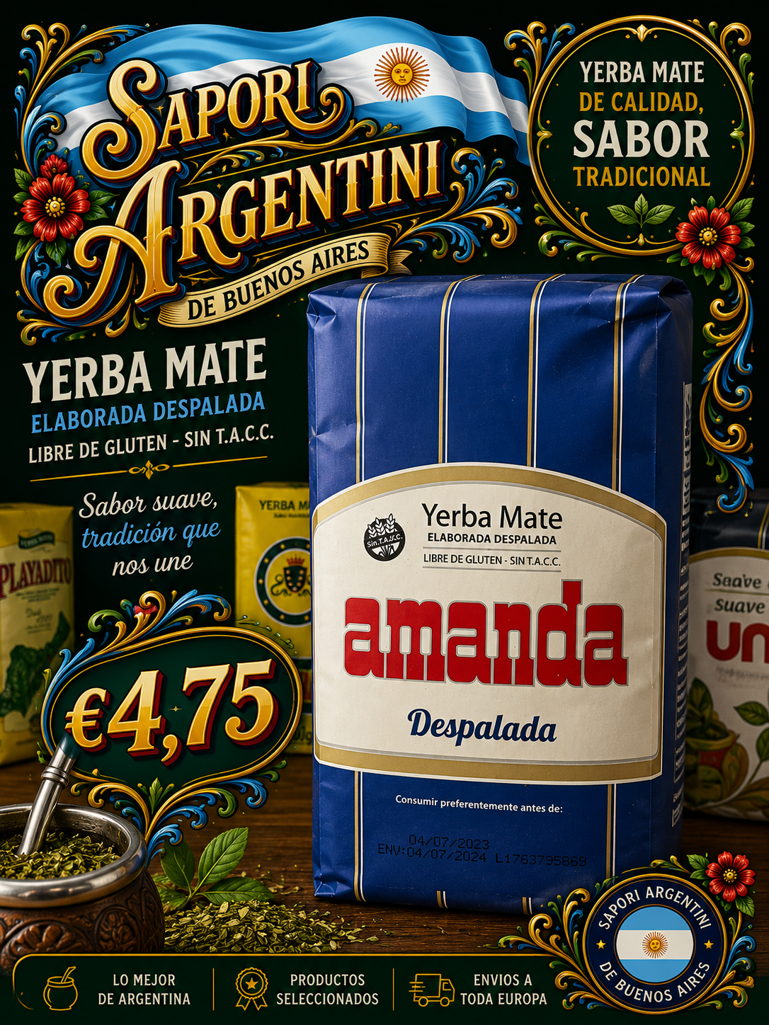 Yerba Amanda 500g